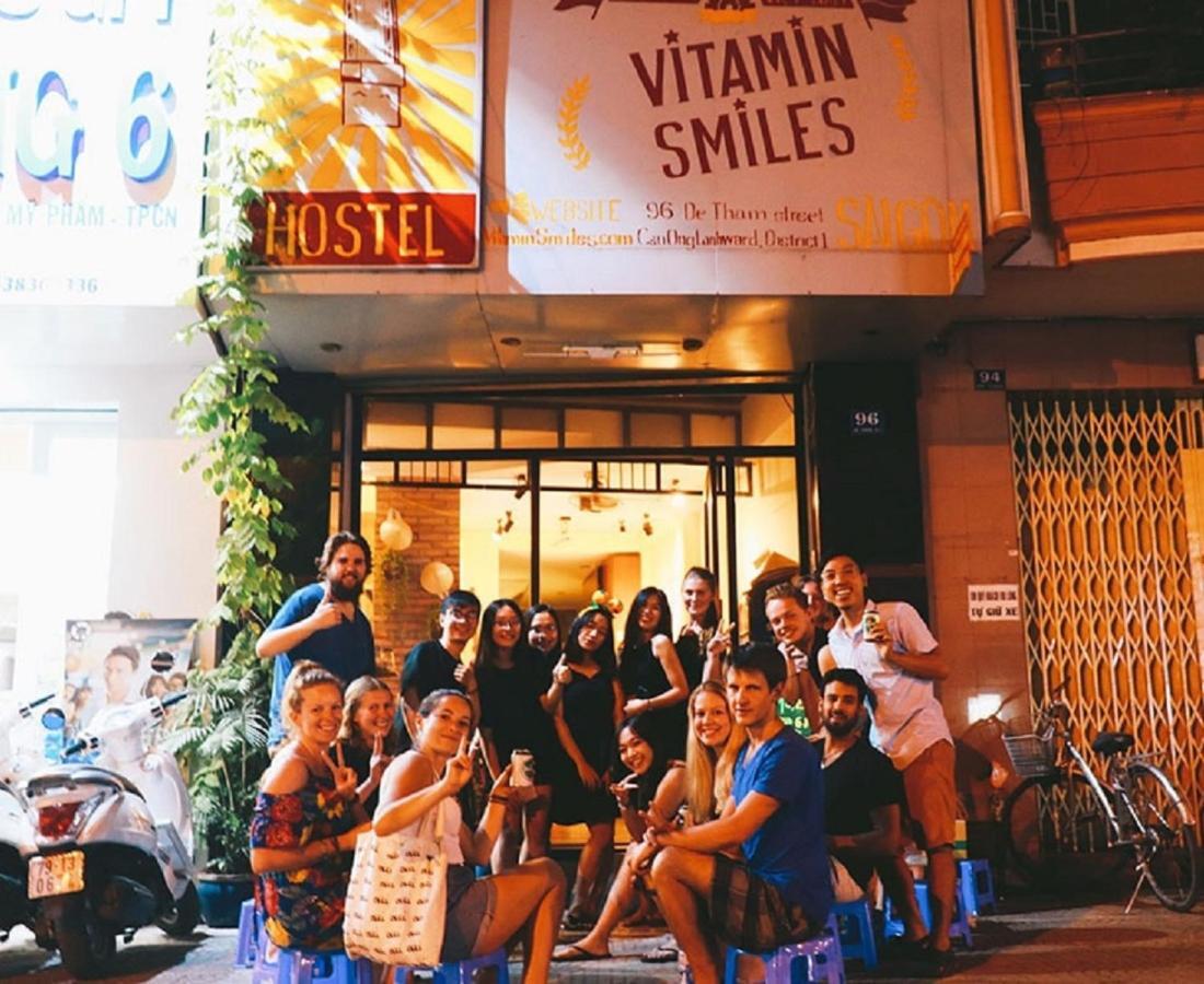 The Art - Vitamin Smiles Hostel Ho Şi Min Exterior foto